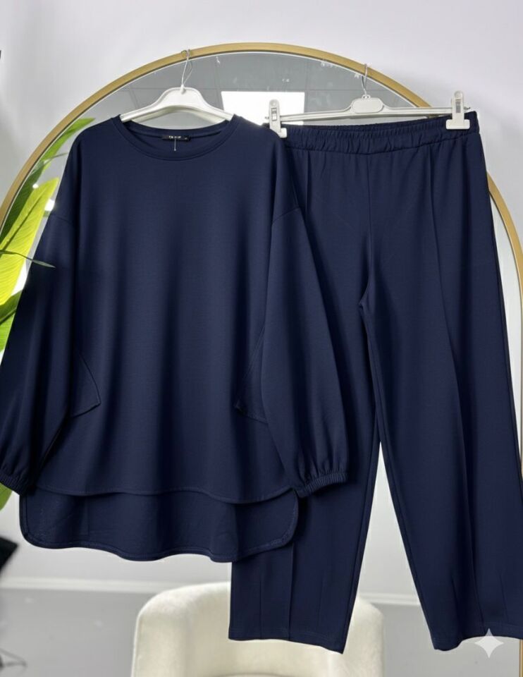 Salaş Pantolon Takım Lacivert 2XL