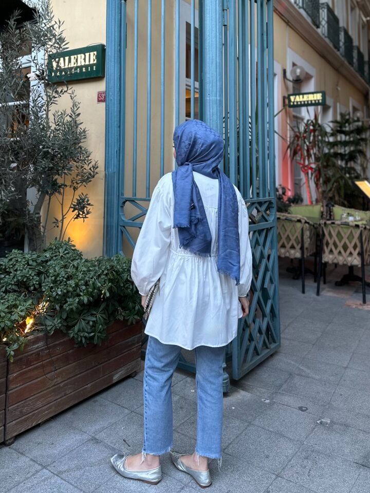 BALON KOL TESETTÜR GÖMLEK BEYAZ STANDART
