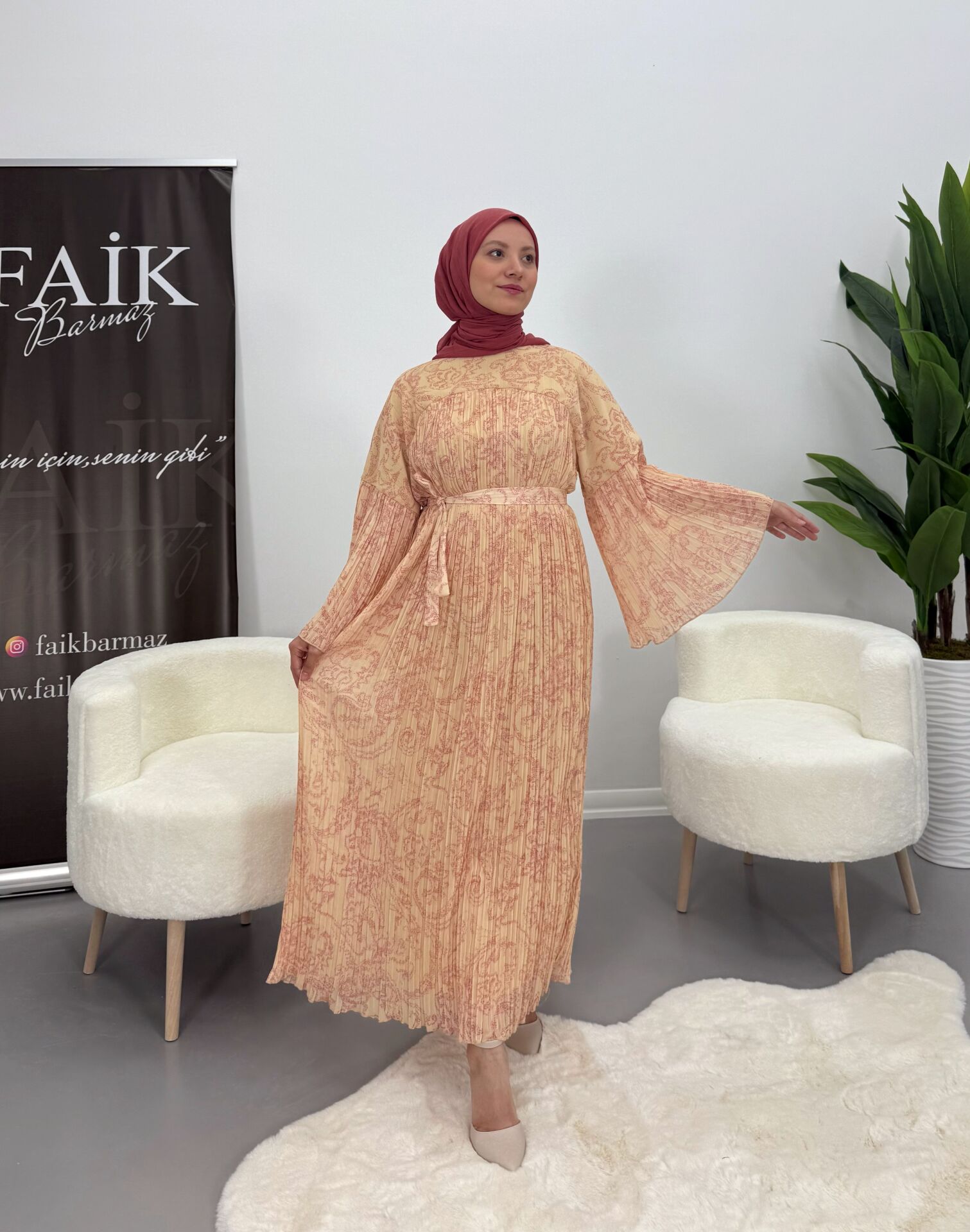 Limited Zara Model Astarlı Elbise STANDART