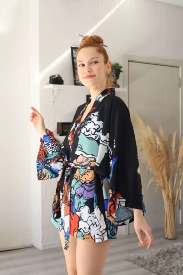 Yakuza Kimono Siyah S