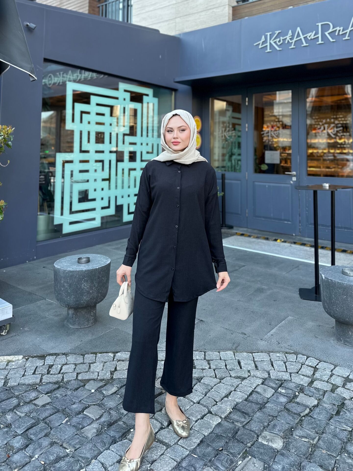 Pantolonlu Bürümcük Takımlar Siyah 2XL